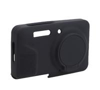Dilwe Custodia Protettiva per Fotocamera, Custodia Morbida in Silicone con Copertura Completa e Facile Accesso per FZ55, Leggera e Lavabile per i Viaggi (BLACK)
