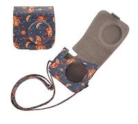 Dilwe Custodia Protettiva per Fotocamera Istantanea, Custodia Protettiva per Fotocamera Vintage in PU con Tracolla Regolabile, Borsa Protettiva per Fotocamera per Fotocamera