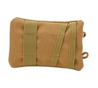 Dilwe da Viaggio Portatile con Cerniera, Custodia Molle in Nylon Impermeabile con Spallacci Regolabili e Design con Tasca con Cerniera, per Campeggio, Escursionismo, Pesca Sportiva (Colore del suolo)