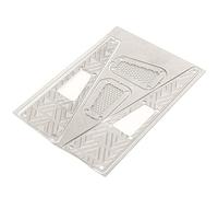 Dilwe Decalcomanie Decorative per Auto RC, Adesivo Decorativo Resistente in Acciaio Inossidabile per Auto RC 1/18