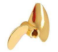 Dilwe della barca RC da 35 mm, in lega di alluminio ad alta spinta 2 lame per un controllo migliorato, facile da installare, con superficie lucidata, per FeiLun FT016 FT007 FT012 (Y)