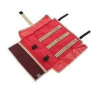 Dilwe Dilwe Borsa Portaoggetti per Pali della Tenda, Grande capacità per 20 Picchetti e Martello con Tasche Laterali in Rete per Corde e Accessori della Tenda, Realizzata in Tessuto Oxford (Cachi