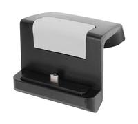 Dilwe Dock di Ricarica Switch Lite, Materiale ABS, Montaggio Semplice, Design Sicuro, Accessorio da Gioco Portatile per Switch Lite (BLACK)