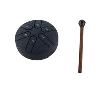 Dilwe Drum Handpan, Suono Chiaro, Rilassati e mentalità, Mini 6 Nota la Lingua Libera da Tamburo con Bachetta per Principi e Musicisti Esperti (Verde (blu navy)