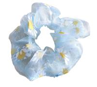 Dilwe Elastici per Capelli Elastici per Capelli Fasce per in Tessuto Morbido per Donne e Ragazze, più Colori Leggeri e Delicati Sui, Versatili per l'uso Quotidiano di Feste di Matrimonio (BLUE)