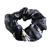 Dilwe Elastici per Capelli Elastici per Capelli Fasce per in Tessuto Morbido per Donne e Ragazze, più Colori Leggeri e Delicati Sui, Versatili per l'uso Quotidiano di Feste di Matrimonio (BLACK)