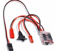 Dilwe ESC Auto Modello RC, ESC Brushed 20A Regolatore di velocità elettronico con Freno per Auto/Barca RC