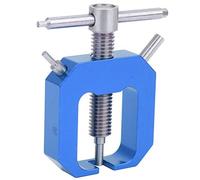 Dilwe Estrattore pignone motore in lega di alluminio, design compatto e durevole per modello di auto radiocomandata 1/10, con strumento di rimozione facile da usare per HSP HPI AXIAL SCX10 (blu)