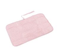 Dilwe Fasciatoio per Pannolini in Nylon Portatile Pieghevole Impermeabile per Auto di Casa All'aperto, Facile da Usare per il Bambino, Applicabile All'auto di Casa All'aperto (PINK)