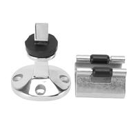 Dilwe Fermo e Supporto per Fermaporta in Acciaio Inossidabile 316 Fermo e Supporto per Fermaporta Marino Finitura Lucida Base 50 X 40 Mm Altezza 71 Mm per Fissaggio Porta Casa Barca