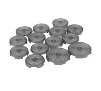 Dilwe Fight Game Keycap Cover Sostitutiva per Tastiera da 22,5 Mm e 28,5 Mm, Compatibile con Sallybox, Fightingbox, Cherry, Glorious, Materiale Premium per Esperienza Tattile (#1)