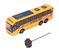 Dilwe Giocattolo per Scuolabus RC, Gioco di Ruolo per Autobus con Telecomando Facile da Controllare con Luce per Bambini dai 3 Anni in su