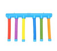 Dilwe Gioco con Bastoncini Cadenti, Divertente Giocattolo con Bastoncini Cadenti con Telecomando, 3 velocità, 6 Colori per Bambini e Adulti Allenamento Reattivo Indoor (Blue)