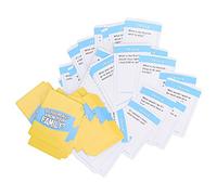 Dilwe Gioco di Carte per Famiglie Divertente Gioco per Feste Antistress per la Casa, Strumento di Apprendimento per Avviare Conversazioni per la Famiglia, 200 Carte