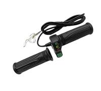 Dilwe Impugnatura Acceleratore per Mini Bici, Acceleratore a Rotazione Completa in Plastica per Mountain Bike Elettrica con Accelerazione per Assemblaggio Dirtbike Fai-da-te (48V)