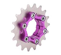 Dilwe Indagine Professionale sulla Ruota d'Acciaio -Frenisi -Actory per Biciclette, Meravigliosa per Gli Amanti della Bicicletta / 22t (18T)