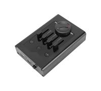 Dilwe Interfaccia Audio con Mixer, Scheda Audio Live per la Registrazione di Podcast in Streaming con Monitoraggio a Latenza Zero e 4 Effetti Sonori (BLACK)