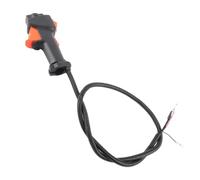 Dilwe Interruttore Dell'impugnatura del Decespugliatore da 26 Mm con Grilletto Dell'acceleratore Durevole e Cavo per Decespugliatori e Trimmer