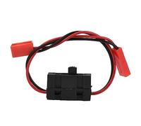 Dilwe Interruttore Ricevitore Auto RC, Accensione spegnimento Ricevitore con connettore JST per HSP 1/10 1/8 Auto Telecomando Elettrico