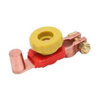 Dilwe Interruttore Staccabatteria Interruttore Staccabatteria in Ottone ABS per Veicoli 6V 12V 24V Isolatore Terminale Positivo per Camion ATV per Previene lo Scarico Facile Installazione
