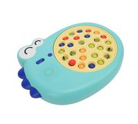 Dilwe Kids Chopsticks Trainer Dinosaur Learning Toy Toy Right Grip Assistance Board Game con un Design Vibrante per l'istruzione Precoce (GREEN)