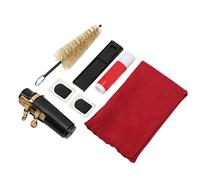 Dilwe Kit Bocchino per Sassofono, Set di Pulizia per Soprano con Pennello per Bocchino, Grasso per Sughero e Legatura, per la Manutenzione del Sassofono