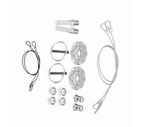 Dilwe Kit di Bloccaggio Perno per Cofano in Alluminio CNC Kit Aspetto Universale Perno per Cofano da Rosso Senza Trapano Sulla Serratura del con Finitura Anodizzata per Modifica Auto e Stile Esterno