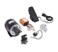 Dilwe Kit di Conversione per Moto Elettrico da 500w 24 V Senza Spazzole Senza Pennello con Manopola di Controllo della velocità per Scooter Motocicli Cicli Fuoristrada Veicoli Fuoristrada