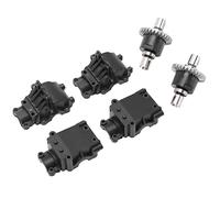 Dilwe Kit di Ingranaggi Differenziali per Scatola del RC, Acciaio Ad Alta Resistenza e Materiale Plastico, Trasmissione di Potenza, Facile da Installare, con Resistenza All'usura