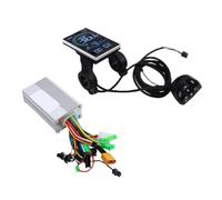 Dilwe Kit Display LCD per Scooter Elettrico, con Controller Brushless da 350 W e Schermo a Colori per la Modifica del Ciclomotore Elettrico