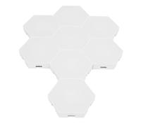 Dilwe Kit Light Light Hex a LED RGB, Kit Light Wall Light Wifi USB RGB per le Serate di Gioco del Cinema