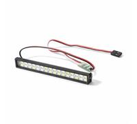 Dilwe Lampada da Tetto per Auto RC, 32 Pezzi Perline Lampada Barra Luminosa a LED per Auto RC Universale Accessorio per Aggiornamento del Crawler RC Lunghezza 100 mm