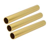 Dilwe Manganelli a Staffetta, Set di Manganelli a Staffetta Cavi di Colore Brillante in Lega di Alluminio da 3 Pezzi per Competizioni di Allenamento di Squadre Sportive (Yellow)