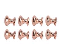 Dilwe Maniglia a Testa Tonda in Miniatura in Scala 1:12Eccellenti Manopole per Maniglie per Box/Cover delle Bambole in Metallo per Librerie, Armadi, Materiale Metallico (Bronzo viola)