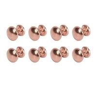 Dilwe Maniglia per Maniglione a Testa Tonda per Casa delle Bambole da 8 Pezzi, Pomelli per Maniglie per Porte in Stile Semplice in Metallo 1:12, Maniglie per Cassetti in Miniatura