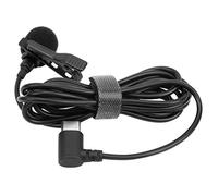 Dilwe Microfono lavalier universale, microfono lavalier a condensatore omnidirezionale USB C, microfono a bavero a clip per podcast, registrazione, DSLR, fotocamera