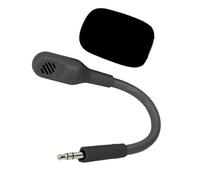 Dilwe Microfono Premium con Cancellazione del Rumore per Cuffie da Gioco Wireless Barracuda X. Parte di Ricambio Ideale per gli Appassionati di Giochi (BLACK)