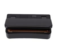 Dilwe Mini Sigillatrice per Sacchetti, Macchina Sigilla Buste da Cucina Portatile USB con 5 Livelli di Regolazione della Chiusura per Sacchetti di Snack e Patatine (BLACK)