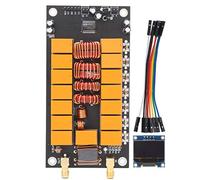 Dilwe Mini sintonizzatore Automatico per Antenna ATU-100, Scheda sintonizzatore Antenna 400mA con Schermo finito, Kit Fai-da-Te componenti Tester Antenna