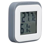 Dilwe Misuratore di Temperatura e umidità, Termometro Igrometro Interno Accurato con Magnete per Ufficio, Bagno, Cameretta