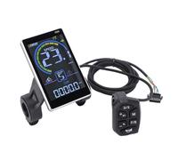 Dilwe Misuratore Display LCD Elettrico, Pannello Display Impermeabile con Connettore SM per Scooter Elettrico