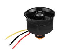 Dilwe Motore Aereo RC, 64 Condotti Kit di Motore Brushless 4500KV + Alimentazione dell' Adatto per Aeromobili Modello RC Fino a 1200g