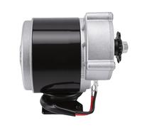 Dilwe Motoriduttore da 500 W, Motore CC con Spazzole a Coppia Elevata con Regolatore di velocità, per Bici Elettriche Scooter Ciclomotori Moto Fuoristrada