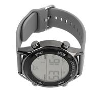 Dilwe Orologio Cronografo Digitale, Allarme Luminoso Impermeabile WR50M con Visualizzazione della Data Settimanale e 12/24 Ore per Sport All'Aria Aperta da Uomo (GREY)