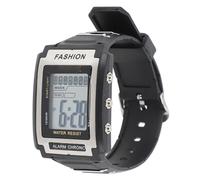 Dilwe Orologio Elettronico, Orologio Digitale Rettangolare con Sveglia, Impermeabile, Design Vintage Luminoso, per lo Sport