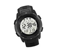 Dilwe Orologio Sportivo Digitale Sveglia Luminosa Impermeabile Orologio da Corsa per Uomini e Studenti (BLACK)