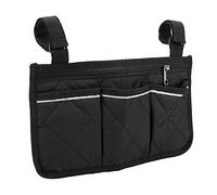 Dilwe Pagina di Balaustra a Mano - Borsa da Pari, Borsa Nera Versatile per Giorni di Giorni, Pratica per i Pendolari, Costruzione di Materiali di qualità (BLACK)