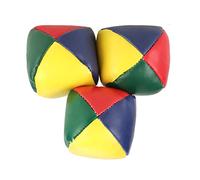 Dilwe Palline da Giocoliere 3 Pezzi, Palline Morbide per Apprendimento in Pelle PU per Bambini, con Design Leggero Antistrappo per Esercitare la Coordinazione Occhio-Mano e la Forza