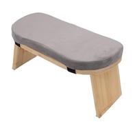 Dilwe Panca da Meditazione, Sgabello Pieghevole in Ginocchio con Morbido Cuscino in Cotone e Cuscinetti Antiscivolo, per la Meditazione Zen, il Relax, lo Yoga a Casa