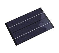 Dilwe Pannello Solare, Caricatore Solare da Esterno in Silicio Policristallino da 4,2 W con USB C per Luci da Giardino, Telecamere di Sicurezza e Campeggio